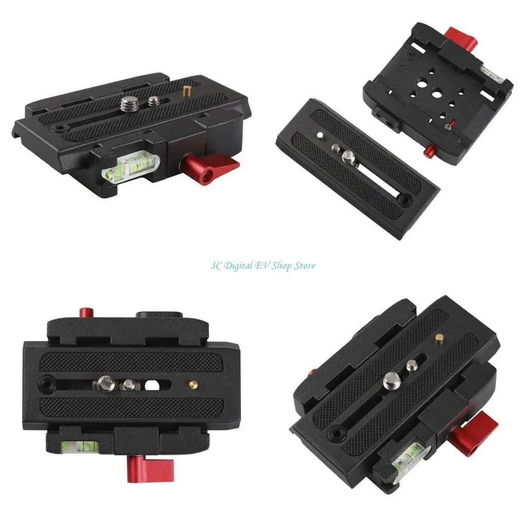 E74D Universal Video Camera Tripod Quick Release Clamp Adapter for Manfrotto for 501