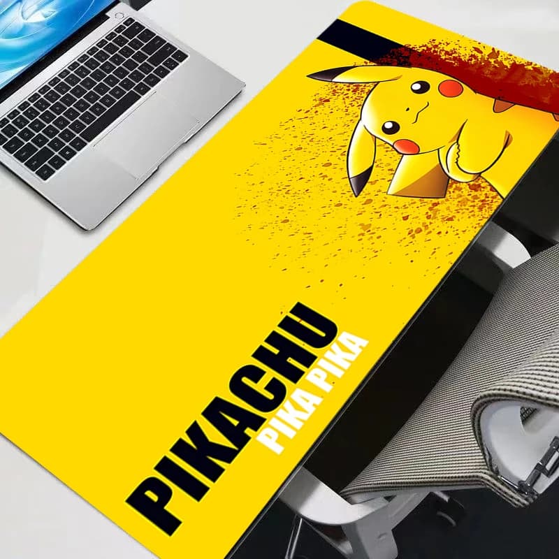 Tappetino per mouse Pokemon Pikachu Professional eSports Game Players Speed Lock Edge Tappetino in gomma per scrivania da gioco Tappetino per tastiera