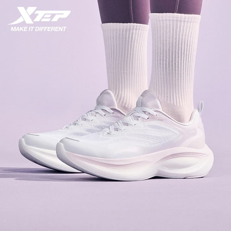 Xtep Mystic Plume 6 Scarpe da Ginnastica Donna Primavera 2026 Scarpe da Corsa Ammortizzanti Reattive Leggere Sportive 874118110004