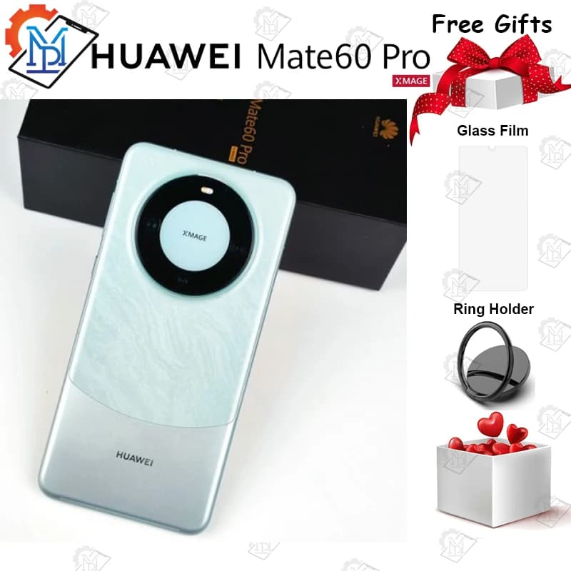 Telefono cellulare originale Huawei Mate 60 Pro 5G 6.82 "Schermo OLED 120Hz Kirin 9000S HarmonyOS 4.0 Batteria 5000mAh NFC Smartphone