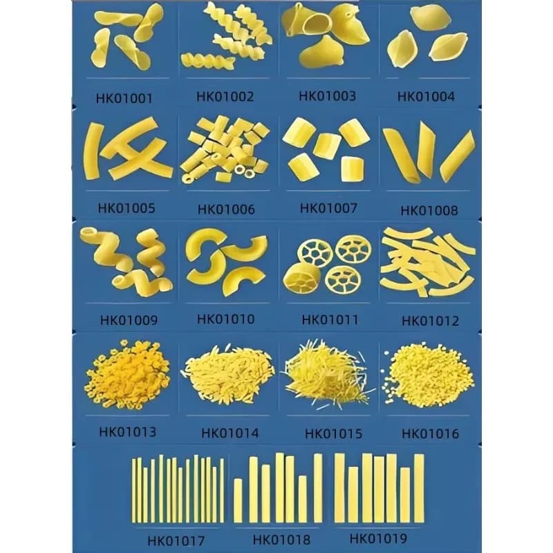 Macchina automatica per la produzione di prodotti per cereali 100 kg / h Penne Pasta Macaroni Estrusore che fa macchina Macchina per fare pasta Casava