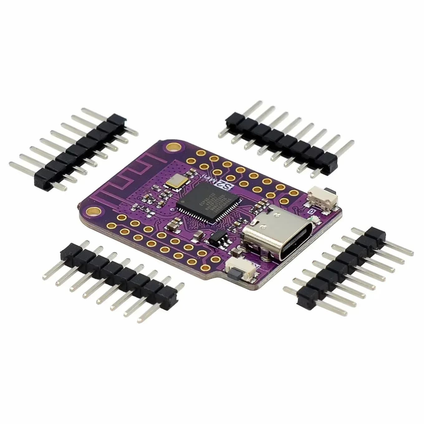 Scheda di Sviluppo S2 Mini V1.0.0 ESP32 S2 con 4MB Flash, 2MB PSRAM, WiFi per Progetti IoT con Arduino IDE
