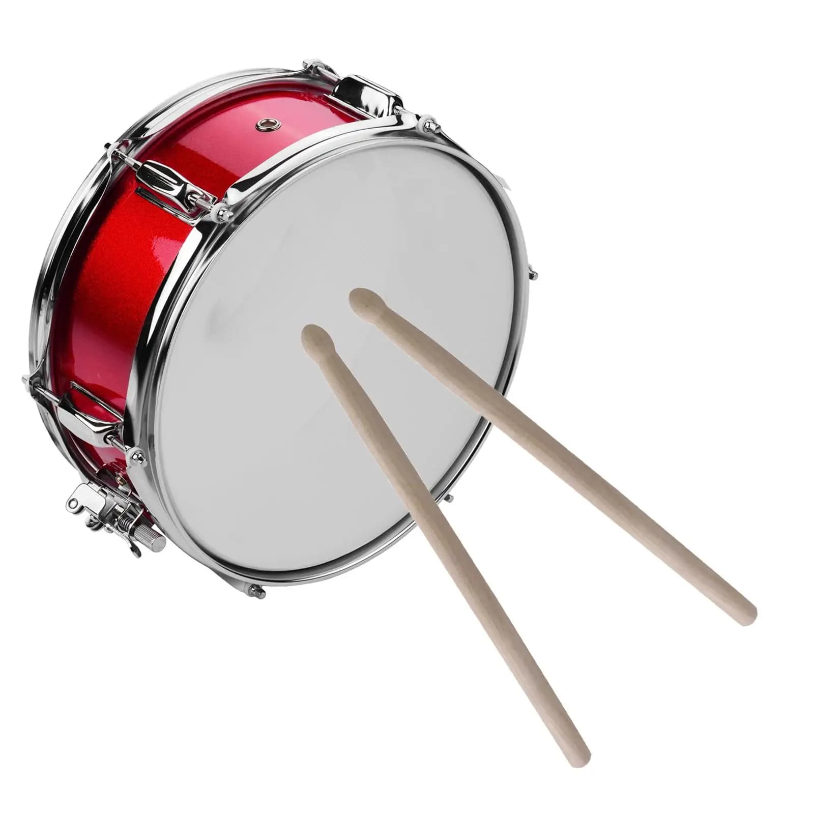Set di Bacchette per Percussioni in Legno Massiccio, Accessori Musicali per Esercitazioni, Pad per Batteria, Studio e Palcoscenico