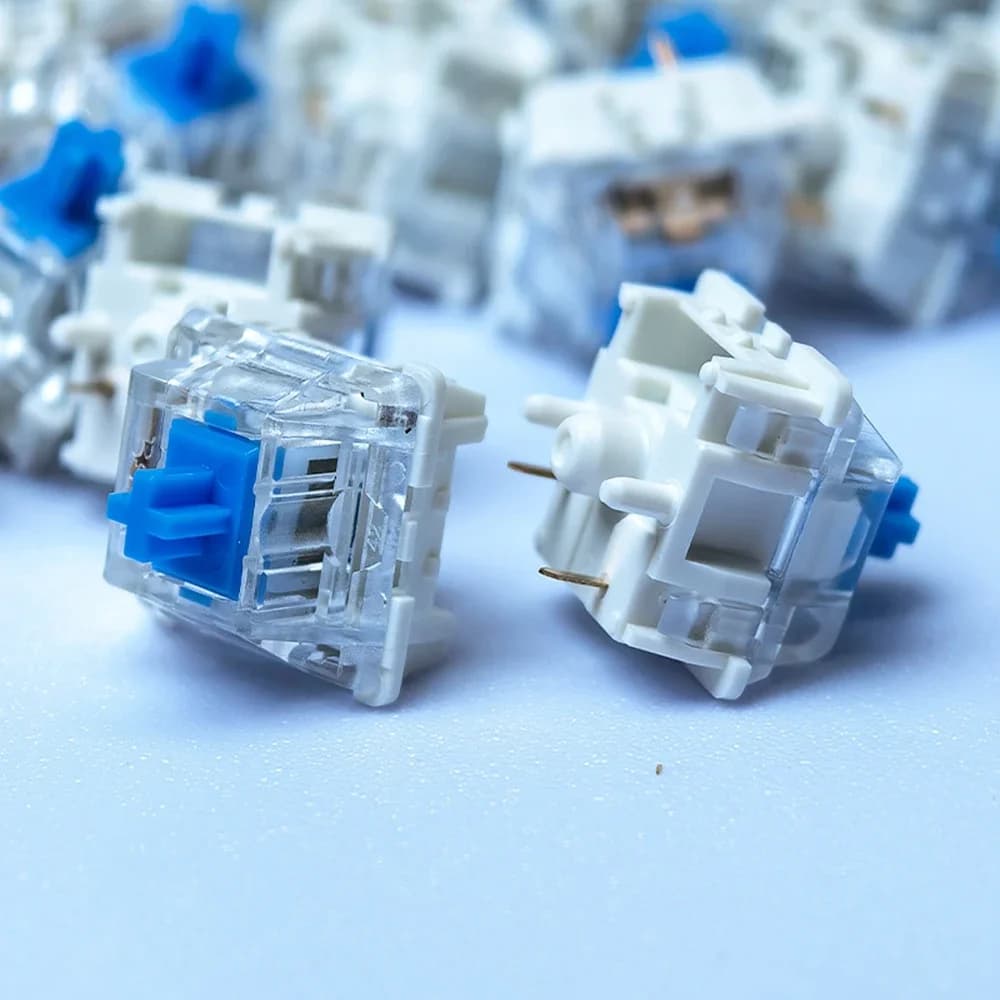 Mechanical Keyboard Shaft Body Three Styles Of Green Shaft Red Shaft And Tea Shaft Support Hot Swappable Crisp Sound 100pcs