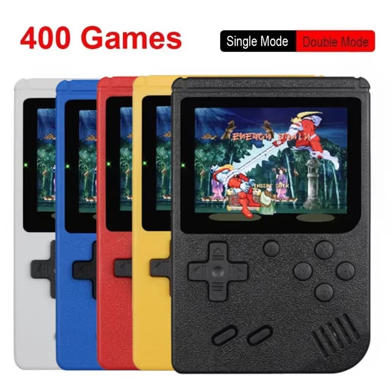 400 in 1 MINI games Portable game readers Portable retro video console Kid Games with 8 bit color LCD screen 3,0 inch
