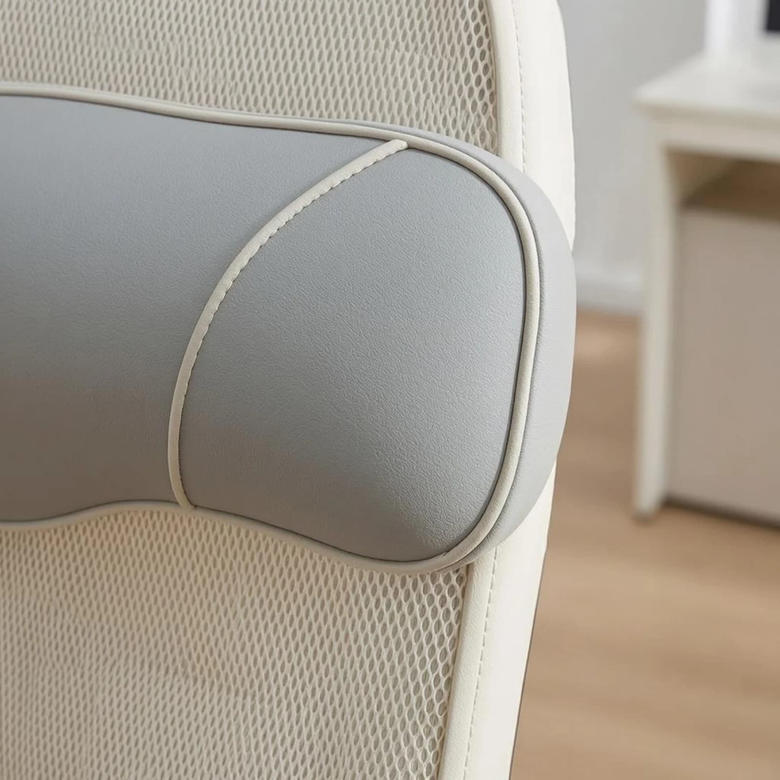 Office Chair Headrest Cushion Dustproof Dust-Resistant Lining Neck Support Cushion Home Comfort Accessory Technical Material