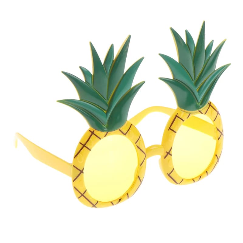 Nuova Collezione di Occhiali a Tema Ananas, Accessori Divertenti e Pazzeschi, Occhiali da Sole per Costumi, Decorazioni per Eventi e Carnevale