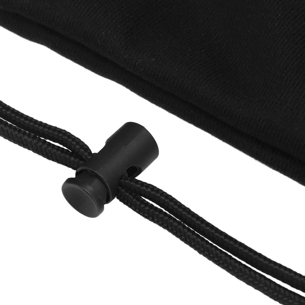 Velvet Tennis Racket Bag with Adjustable Shoulder Strap, Black, Soft and Flexible With Closure