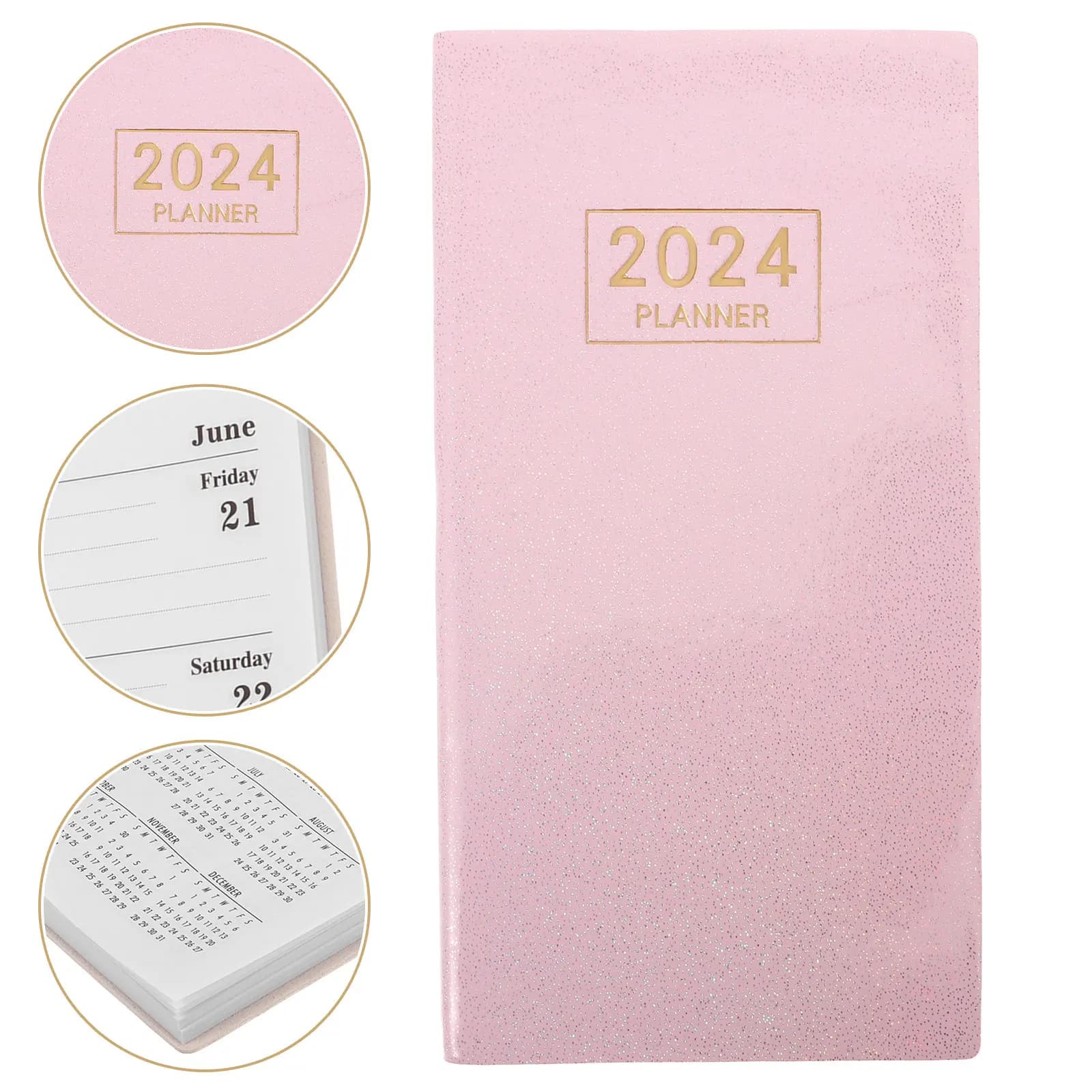 Quaderno colorato Starlight, delicato e portatile, agenda giornaliera per insegnanti, organizer per programmi mensili