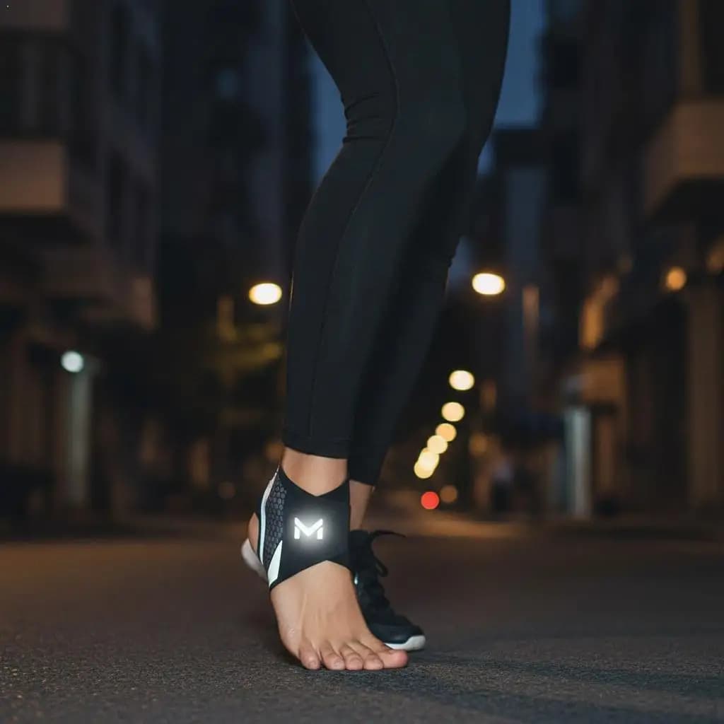 Supporto professionale per caviglia, compressivo, per basket, calcio, corsa, anti-distorsione, protezione per caviglia, per uomo