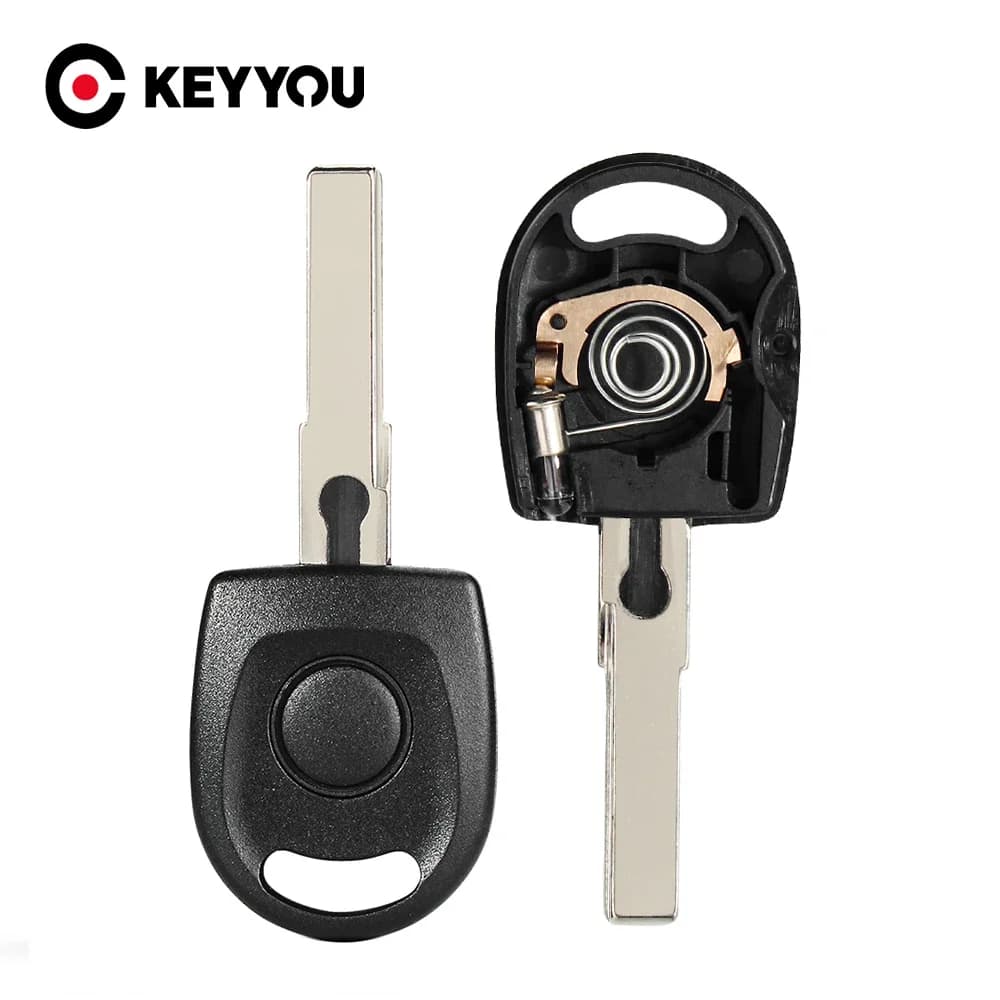 KEYYOU Chiave A Distanza Dell'automobile Allarme HU66 Lama Con Luce e Batteria Per VW Volkswagen B5 PASSAT Golf Tiguan Octavia Bora POLO Sagitar