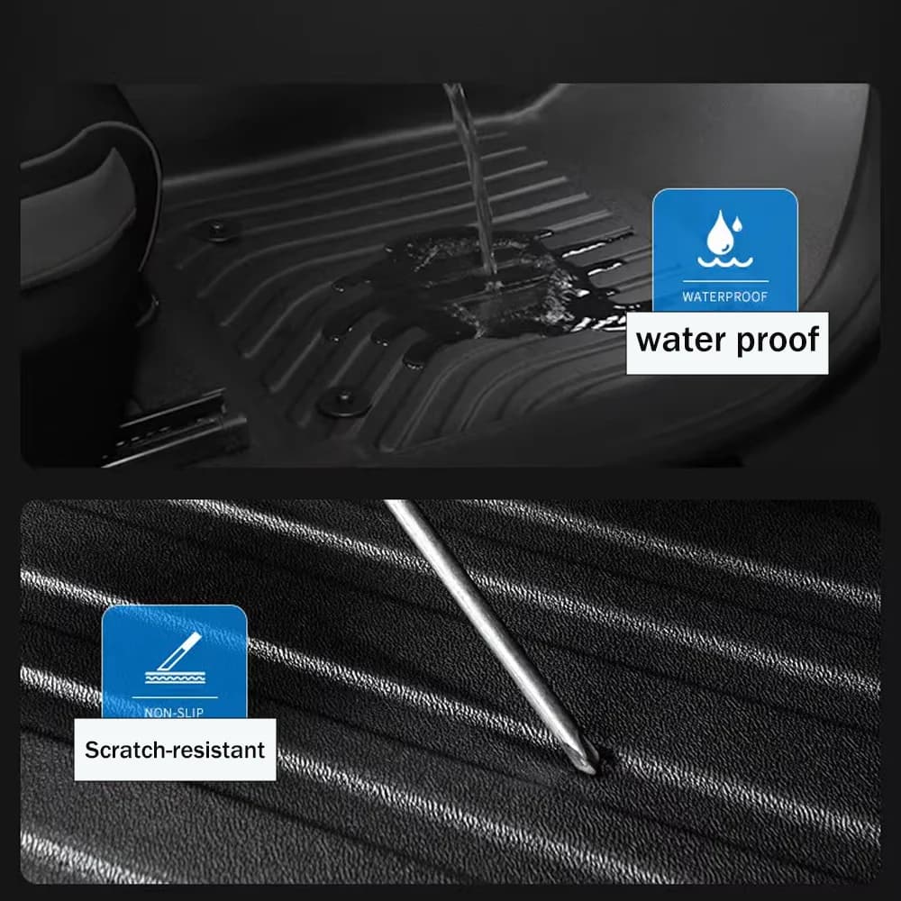 For Xpeng P7/P7 Ultra E29 2025 ~ 2027 2026 LHD Auto TPE Car Rugs Resistant to the scratches Pads Interior Accessories