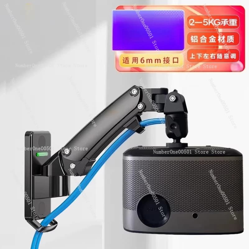 Supporto da Parete F120 per Proiettore Universale Mini, Staffa di Sospensione