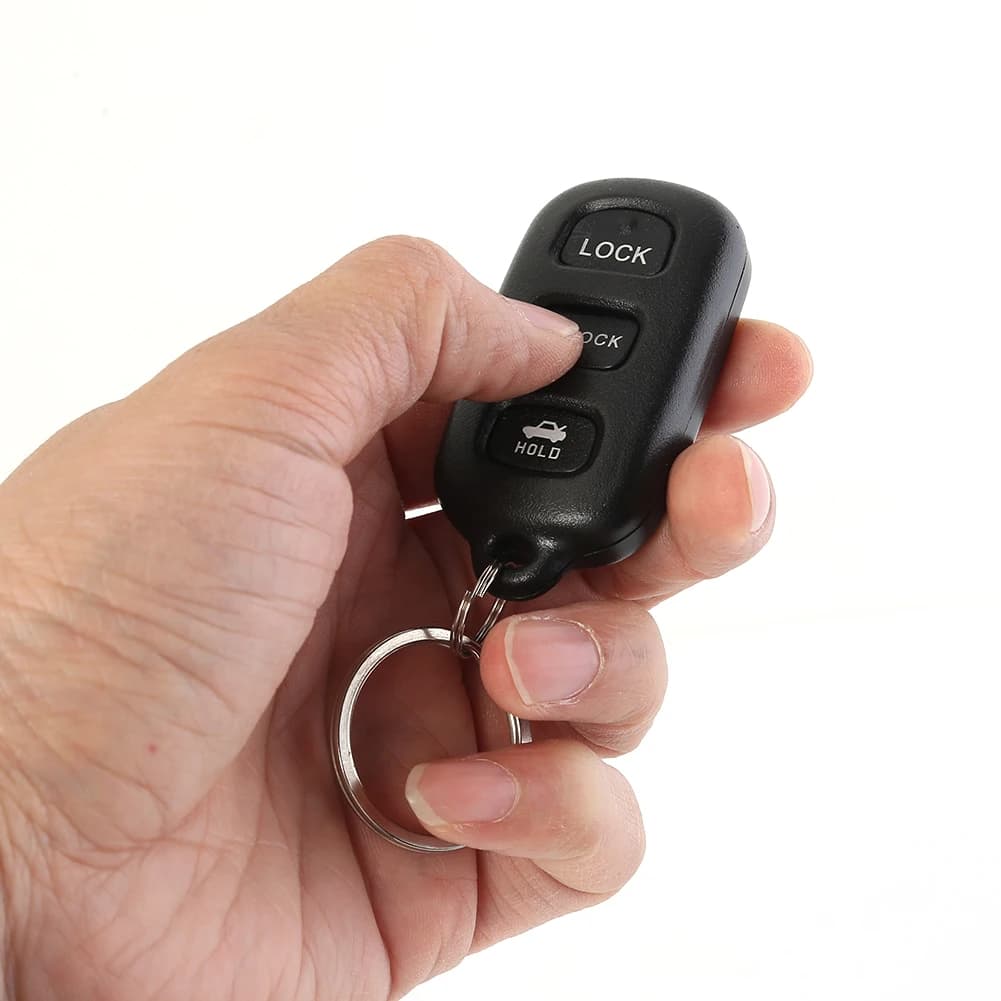 Sistema di Allarme con Accesso Senza Chiave e Telecomando, Kit di Chiusura Centralizzata per Auto 433.92MHz