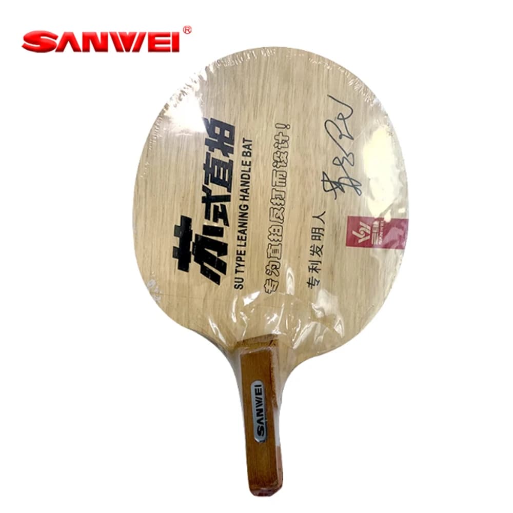 Originale SANWEI Vecchio Modello Su Style Penhold Racchetta 96 Stile Shakehand Ping Pong Racchetta di Forma Irregolare