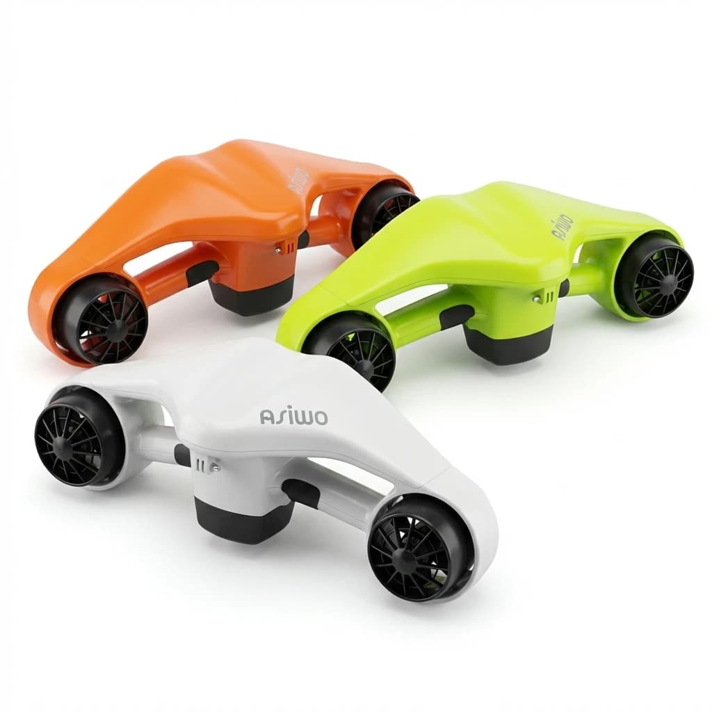 30m Electric Diving Scooter, Diving and Snorkeling Water Scooter, with GoPro Support, Air Travel Approved