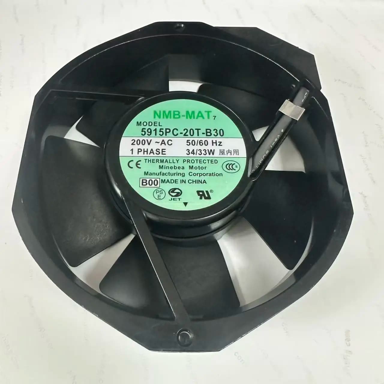 Ventola di raffreddamento NMB-MAT 5915PC-20T-B30 CA 220 V 34 W 172x150x38 mm