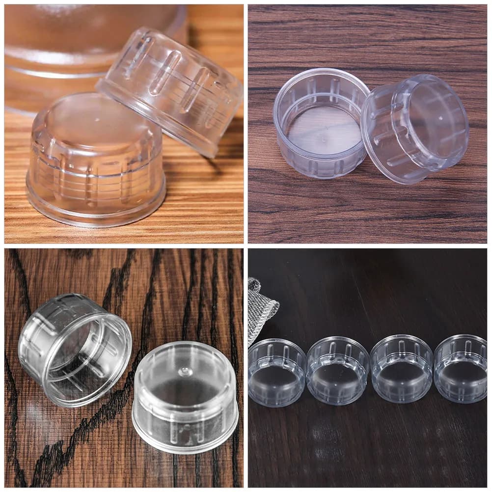 20Pcs Splashproof Plastic Shaker Cup Lids Leakproof Milk Tea Juice Mixer Covers Replacement Cocktail Shaker Drink Accessories