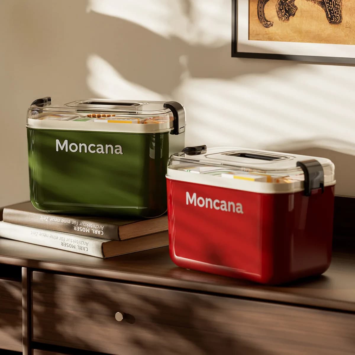 Ultra Large Capacity Portable Plastic Medicine Organizer Box First Aid Storage Case with Dividers for Home and Travel