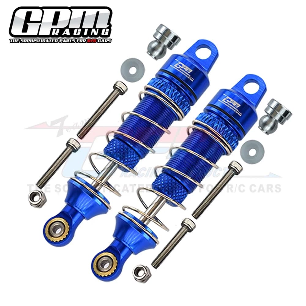 Ammortizzatori posteriori GPM metallo alluminio 60MM LOS 213001 Per camion dello stadio LOSI 1/18 Mini-T 2.0 2WD LOS01019 LOS1056 LOS01015