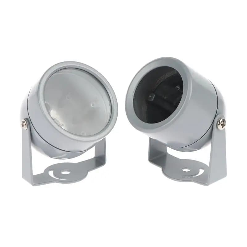 DIY Camera Metal Waterproof Case Fill Light Protective Shell with Waterproof Ring Surveillance Camera Spare Accessory