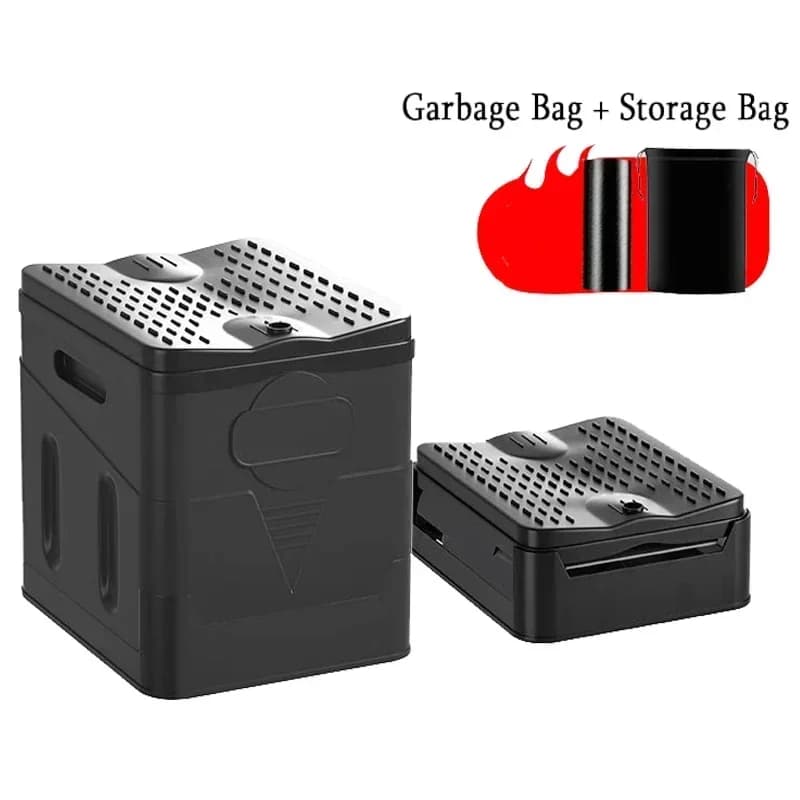 WC Pieghevole Portatile per Esterni, Toilette da Campeggio per Adulti e Bambini, Sedile con Coperchio, Toilette Riutilizzabile per Viaggi ed Emergenze
