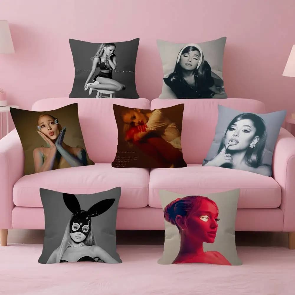 Federa per cuscino Singer A-Ariana Pop G-Grande, decorazione per la casa, regalo per bambini