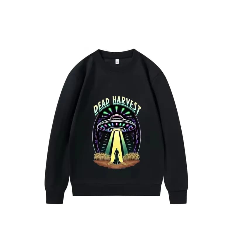 2026 Felpa girocollo moda 250g tessuto pesante oversize dagli Stati Uniti girocollo casual con spedizione gratuita