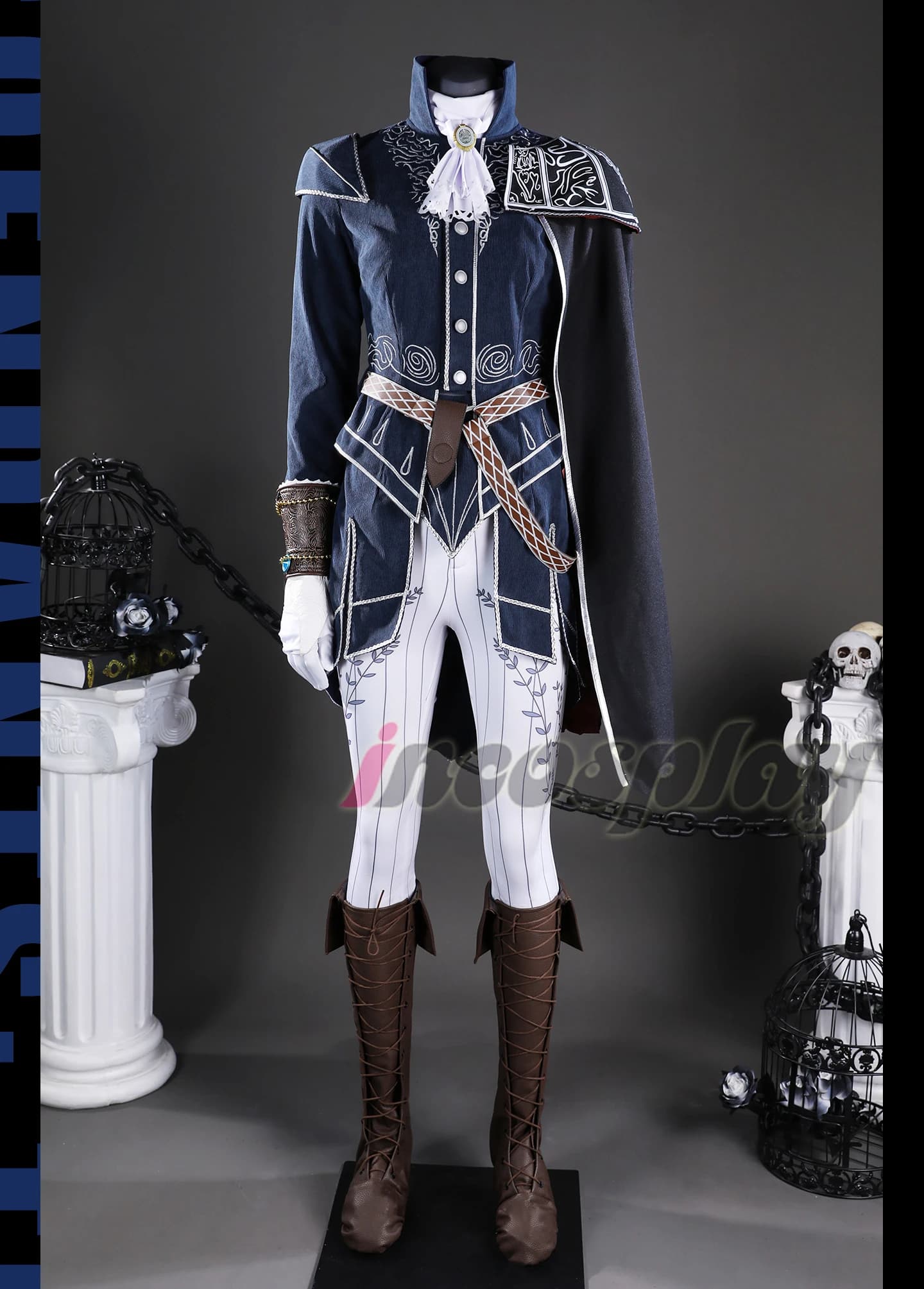 Elden Game Duchess Costume Cosplay Ring Mantle Scene Objects Gloves Shoe Covers Set Halloween New NIGHTREIGN Woman uniform fantasy