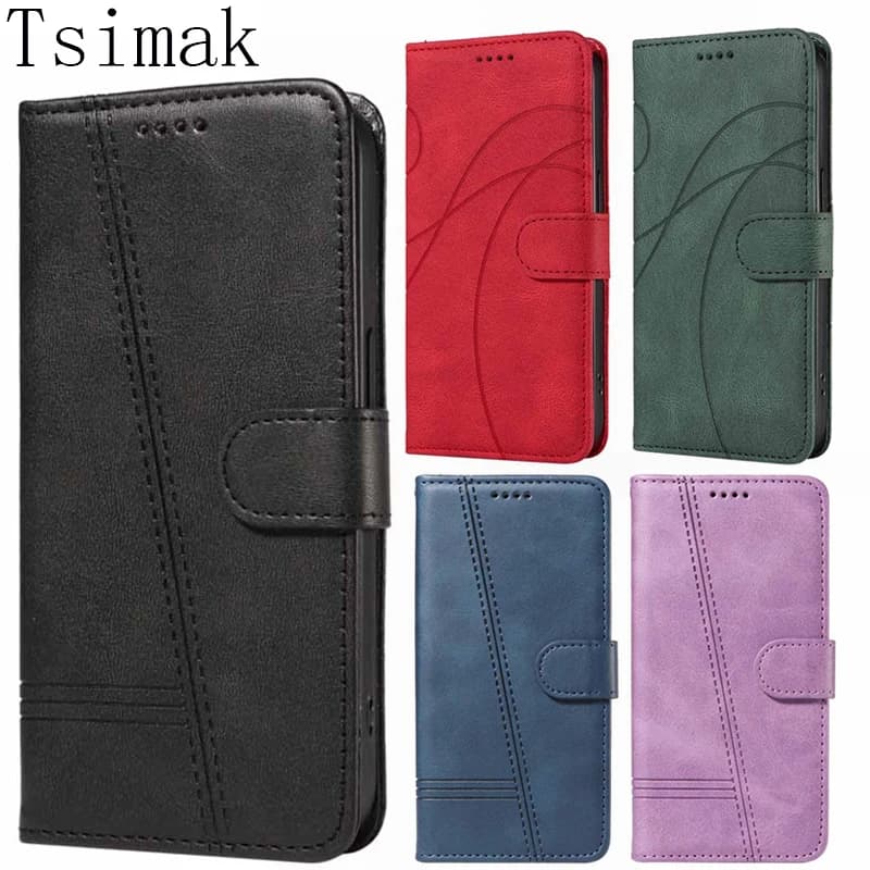 Custodia a portafoglio per Samsung Galaxy S25 Ultra S24 Plus S23 FE A06 A07 A16 A26 A36 A56 A17 S25 Edge A 06 56 Flip Cover per telefono in pelle