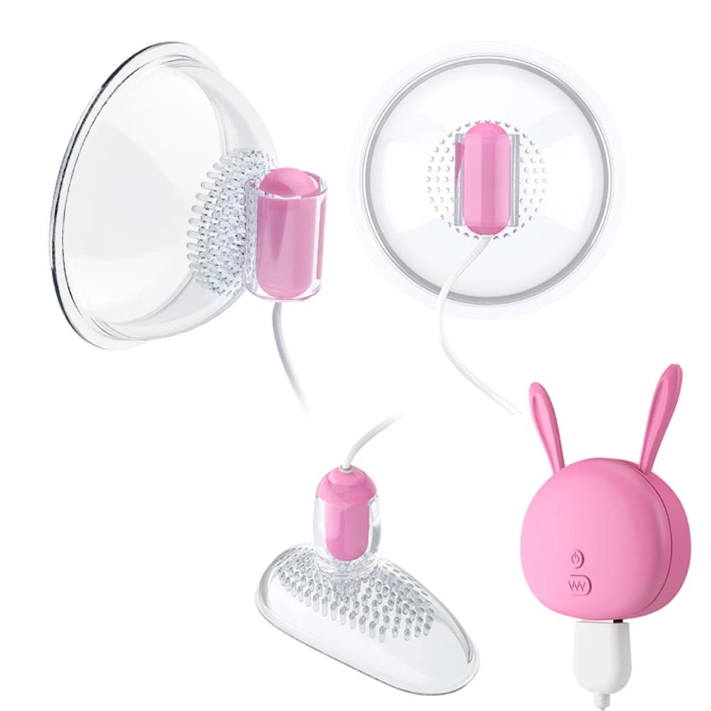 Stimolazione dell'ingrandimento del seno capezzolo Vagina ventosa del clitoride per le donne vibratore del clitoride copertura della pompa del vuoto masturbatore per adulti giocattolo del sesso