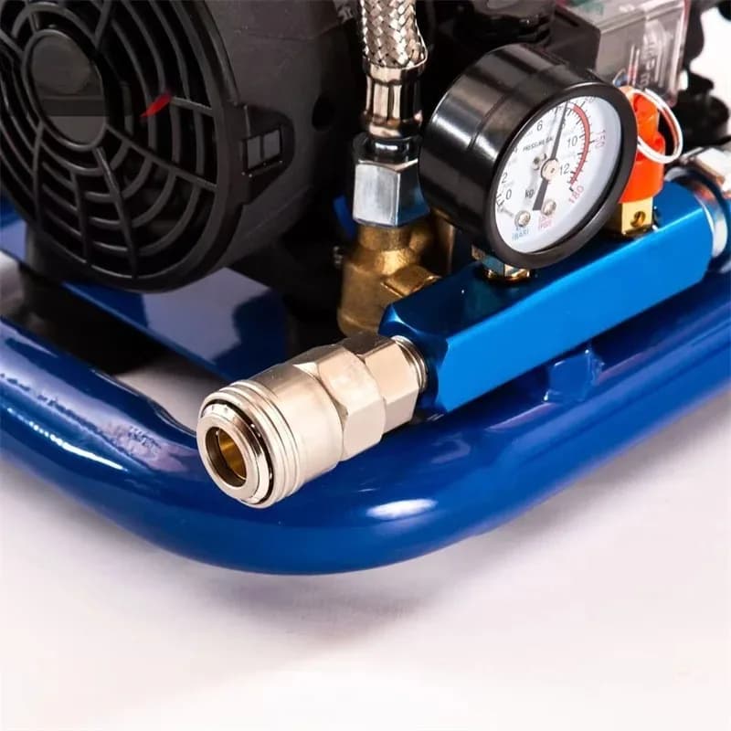 Compressore d'aria ricaricabile, gonfiatore per pneumatici auto/bicicletta, pompa elettrica senza fili, batteria e caricabatterie inclusi