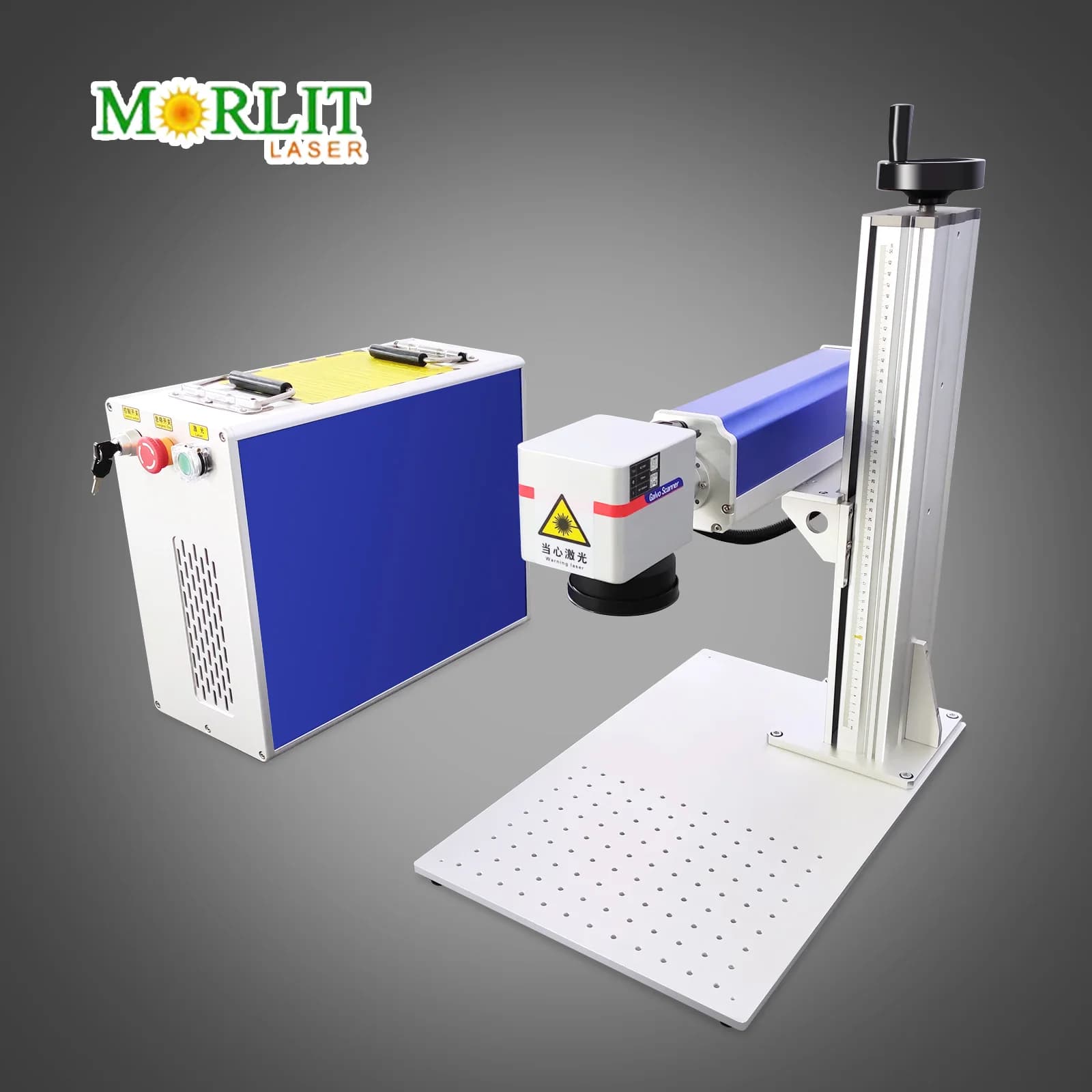 Macchina per marcatura laser a fibra CNC 3D con controllo EZ CAD per acciaio inossidabile, rame, ferro, alluminio - Incisione e lettering di livello industriale
