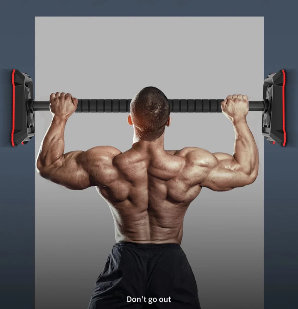Fitness equipment set with horizontal bar for adjustable door from 121cm-161cm for sports training at home gym training for arm for Sit Up Bar