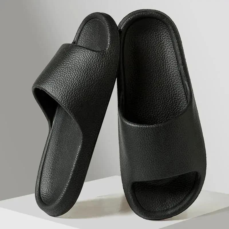 Men's EVA Sandals, flip flops, men's slippers, plain, simple, non-slip, soft sole, comfortable, shower slippers, outdoor shoes for couple
