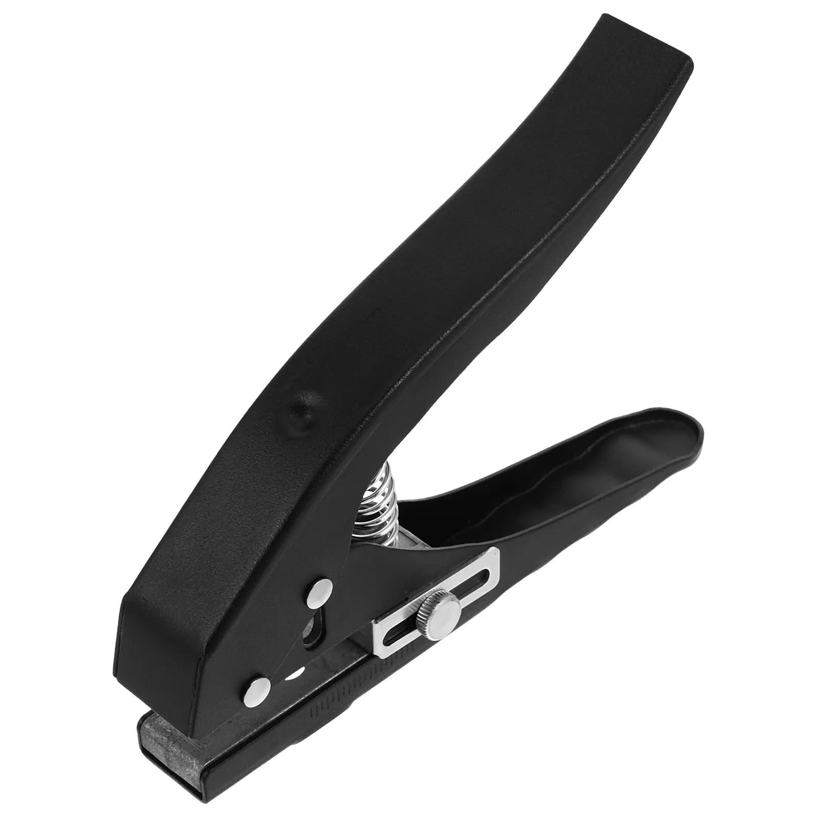 Black Single Round Hole Punch PVC Cup Lid Hole Puncher for Takeout Fruit Boxes Ventilation Food Containers Catering Use