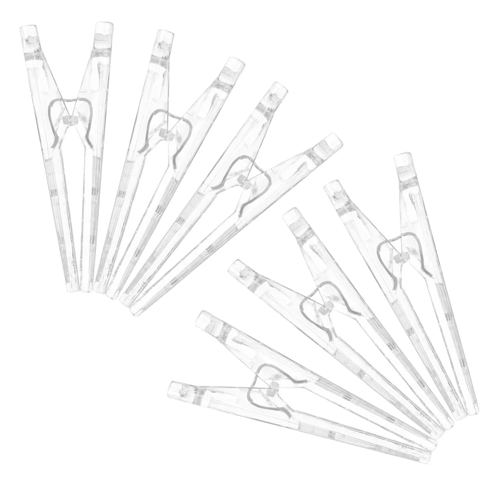 Set di 6 Clip Multiuso in Plastica per Cucito, Quilting, Fai-da-Te, Conservazione Foto, Fissaggio Lenzuola e Organizzazione Indumenti