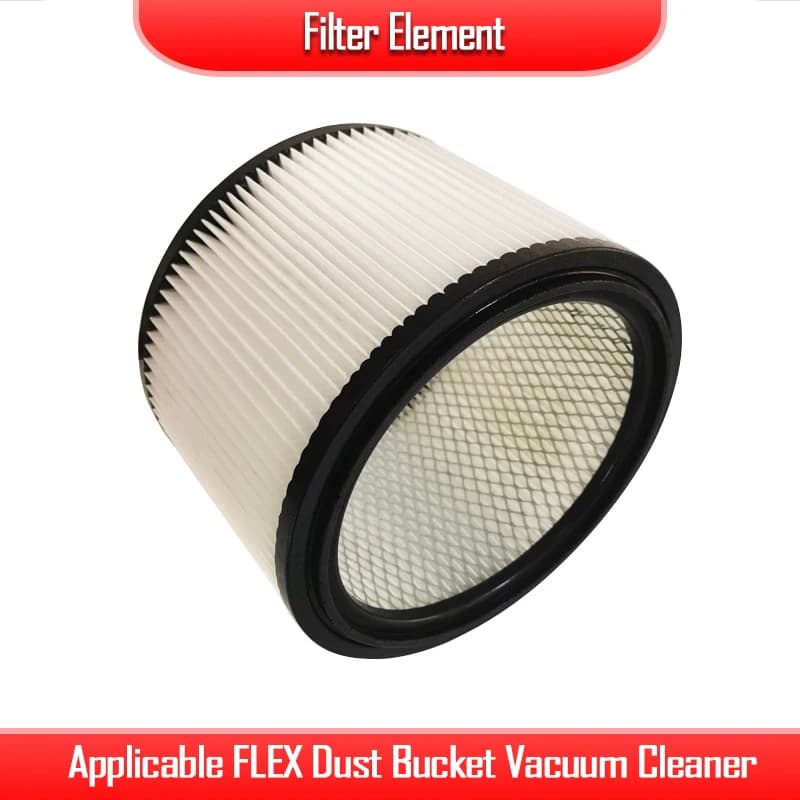 Elemento filtrante FLEX per aspirapolvere con secchio per polvere FLEX Accessori per macchine elettriche per carta vetrata Filtro Filtro Impurità Polvere