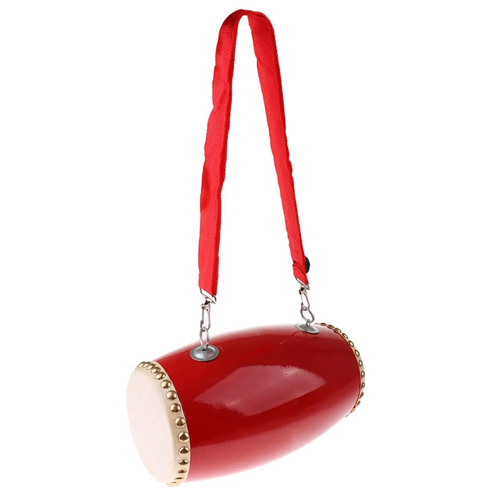 Tamburo da cintura per bambini in PVC, strumento musicale, set di tamburi per esercitazione, tamburello per l'apprendimento delle percussioni per bambini