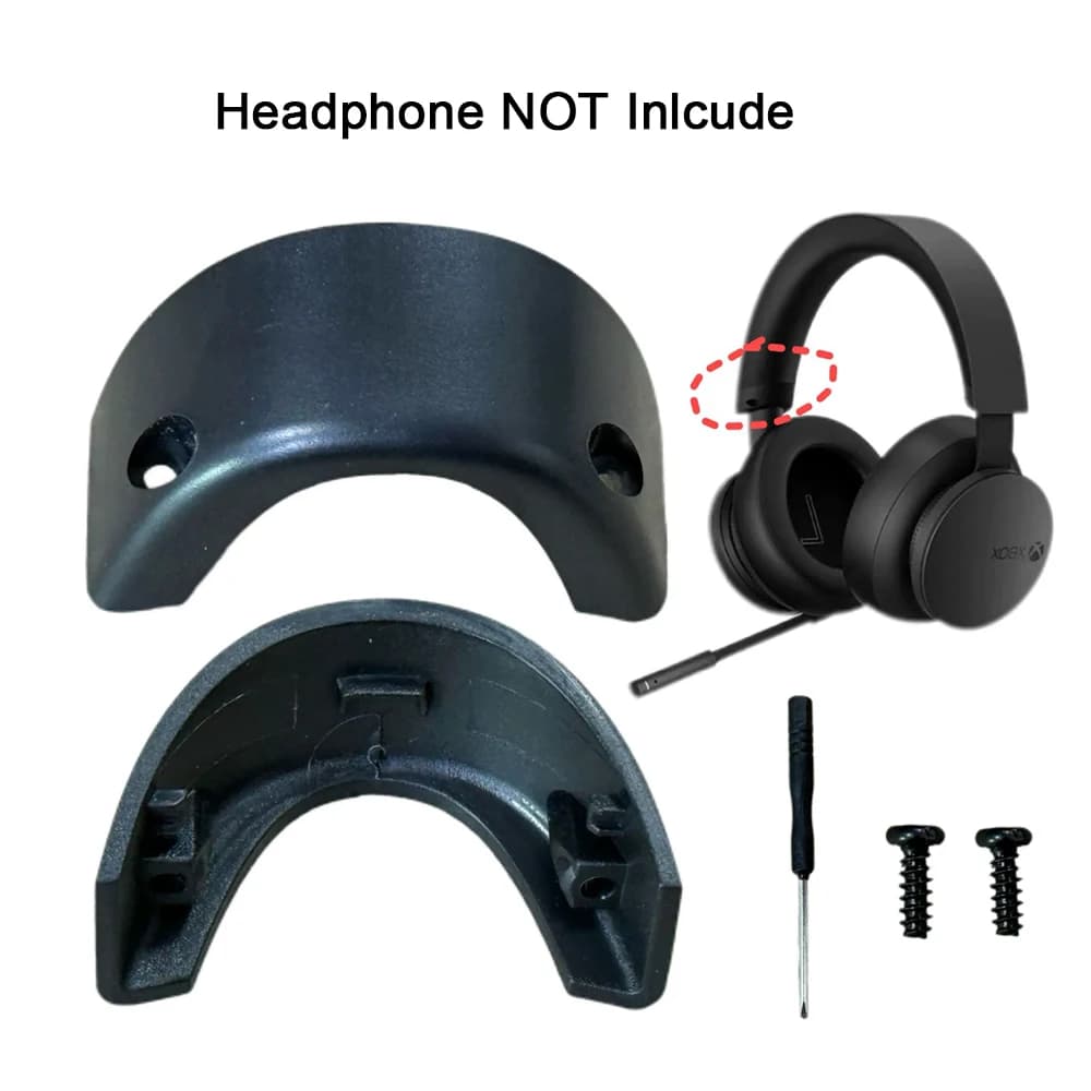 P ‌ OYATU Clip per fascia di ricambio per clip per cuffie Microsoft Xbox Series X/S e One, kit di riparazione con chiusura a scatto in plastica ‌