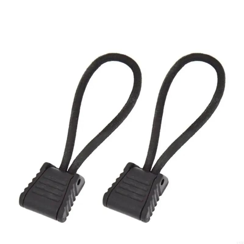 4 pz Clip per Tubo Flessibile con Linguetta Diving Clip per Tubo Flessibile Supporto Elastici Corda Fissaggio Corda