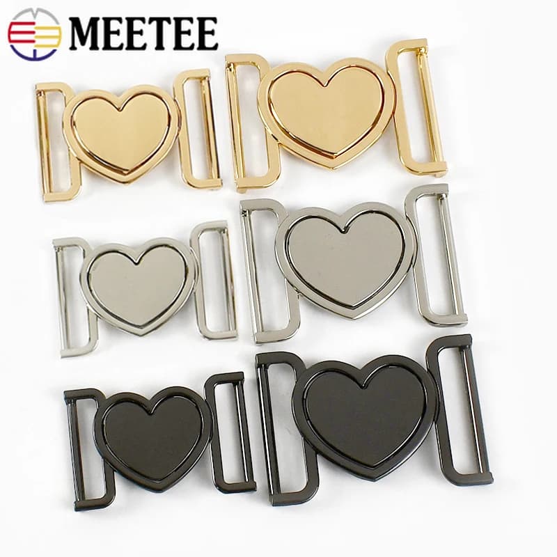 Fibbie in metallo da 30/40mm per cappotto cintura chiusura con cinturino giacca a vento vestiti bottoni decorativi ganci combinati DY accessori per cucire