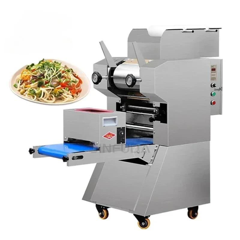 Tagliatelle elettriche commerciali efficienti che producono pressa Macchina per pasta Macchina per tagliare tagliatelle Rullo per pasta Uso domestico