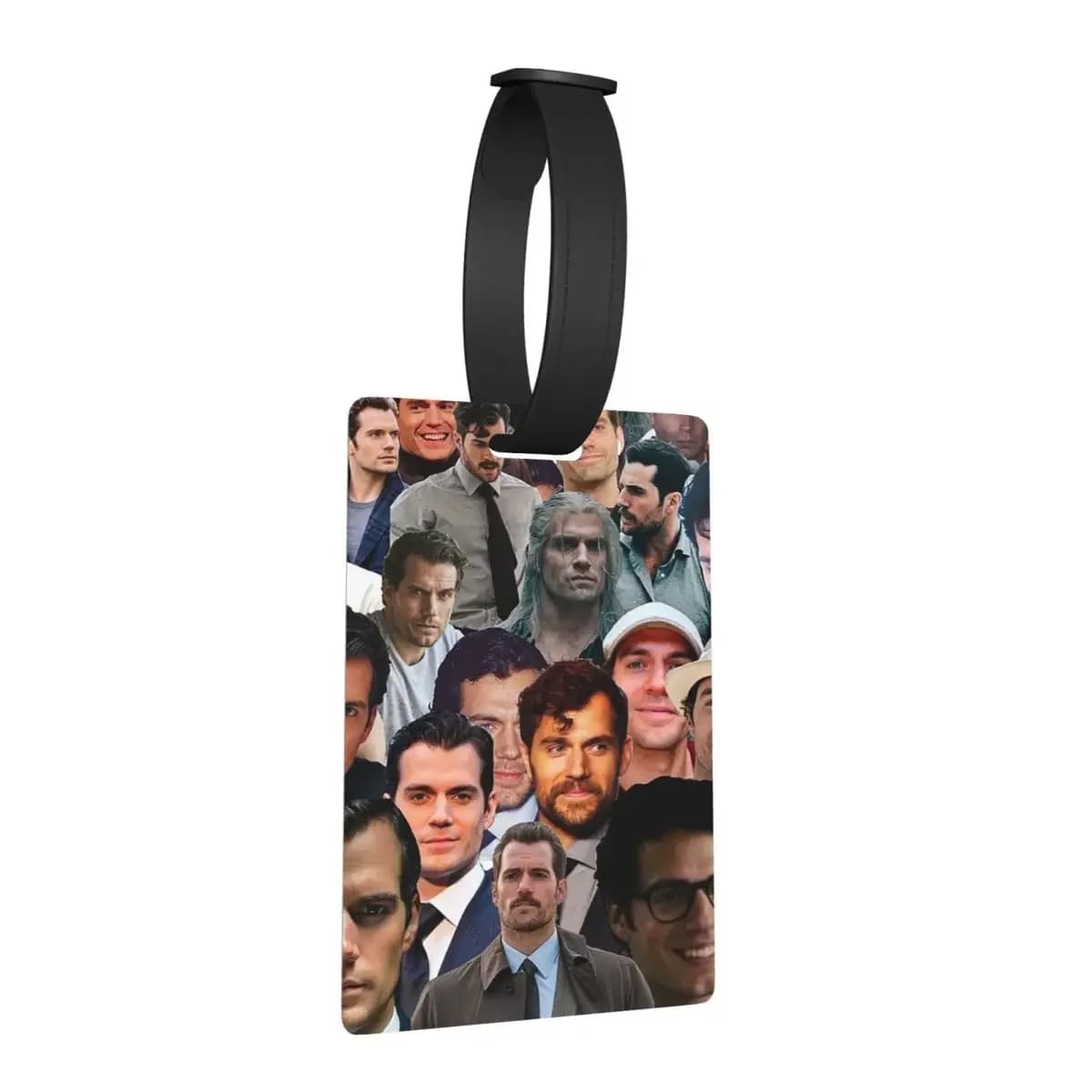 Henry Cavill Photo Collage 1 Etichette per bagagli Accessori per valigie Moda da viaggio Etichetta per imbarco per bagagli Porta etichette ID Nome Indirizzo