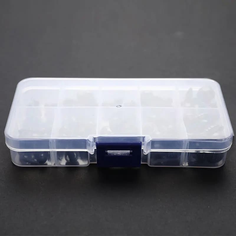 100 pezzi/set 6-12mm nuovi occhi di sicurezza in plastica per burattini giocattoli per bambini artigianato animale fai da te