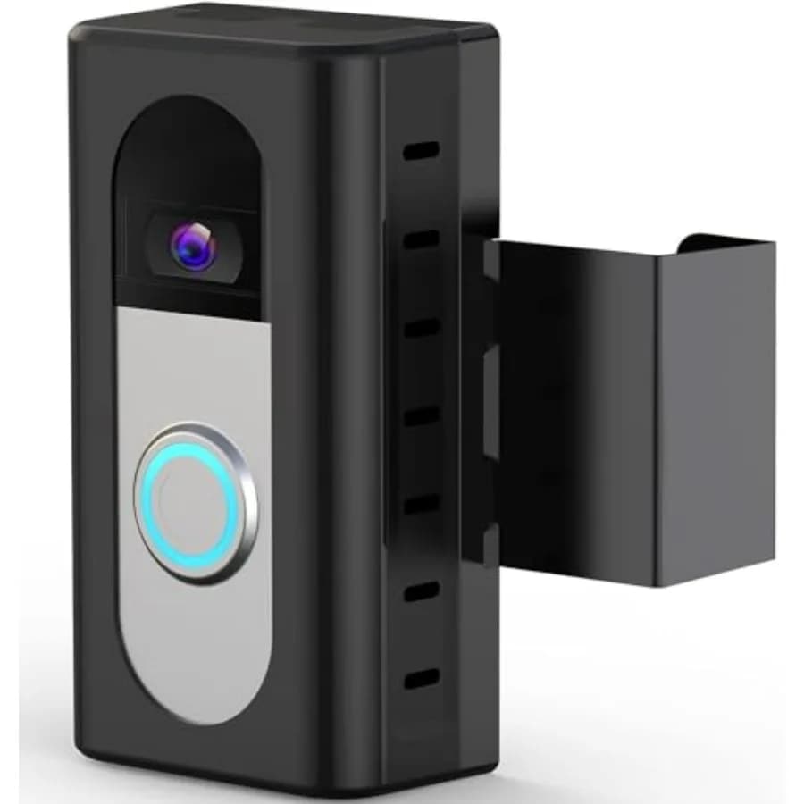 Anti-Theft Video Doorbell Mount Compatible with Ring/Blink Wireless Video Doorbell, Adjustable Mounting Bracket Accessories for