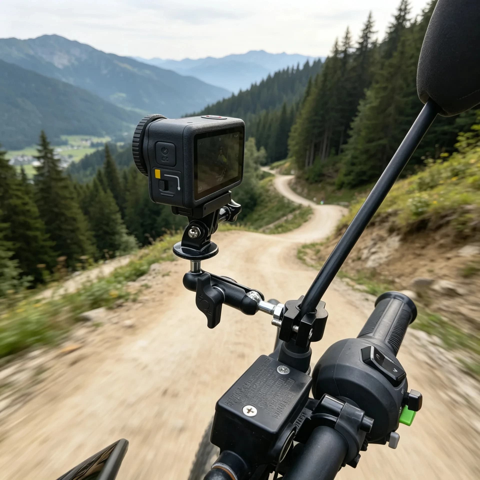 Aluminum Handlebar Mount Bike Motorcycle Holder For GoPro Hero 13 12 11 10 Insta360 X2 X3 DJI Osmo Action Camera Accessories