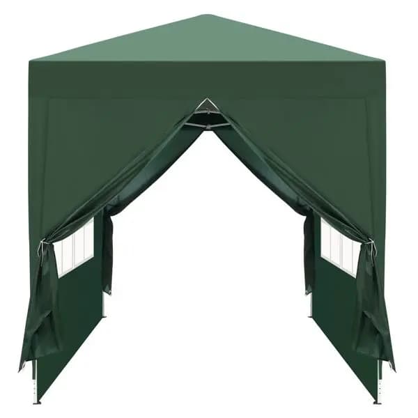 2x2m Two Doors & Two Windows Waterproof Folding Tent | 210D Oxford & Steel Frame | Outdoor Camping, Picnic – Green