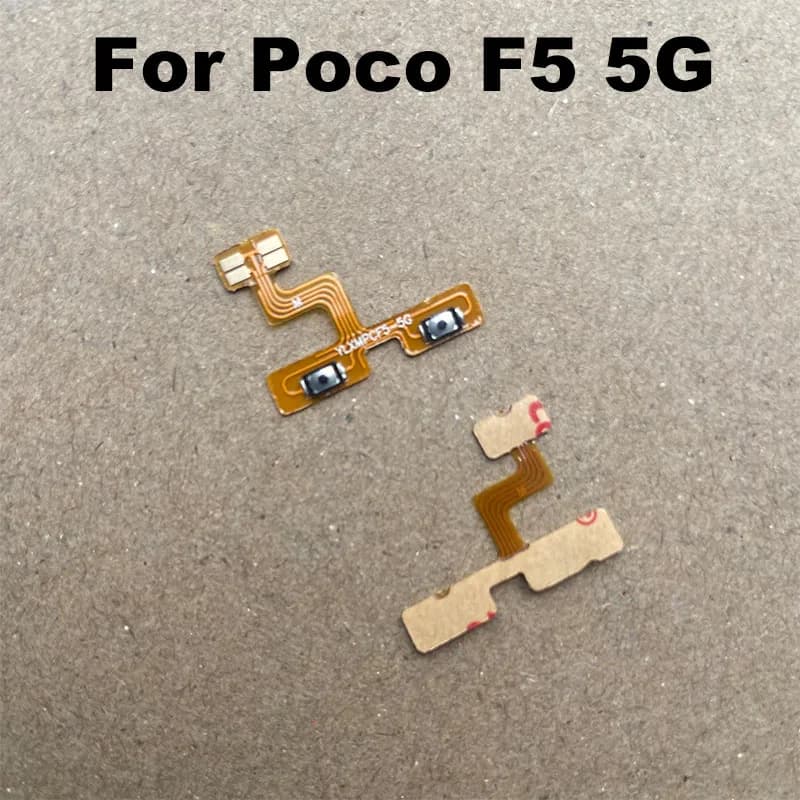 For Xiaomi Poco F5 5G Volume Power Flex Cable Power On Off Button Key Flex Cable Replacement