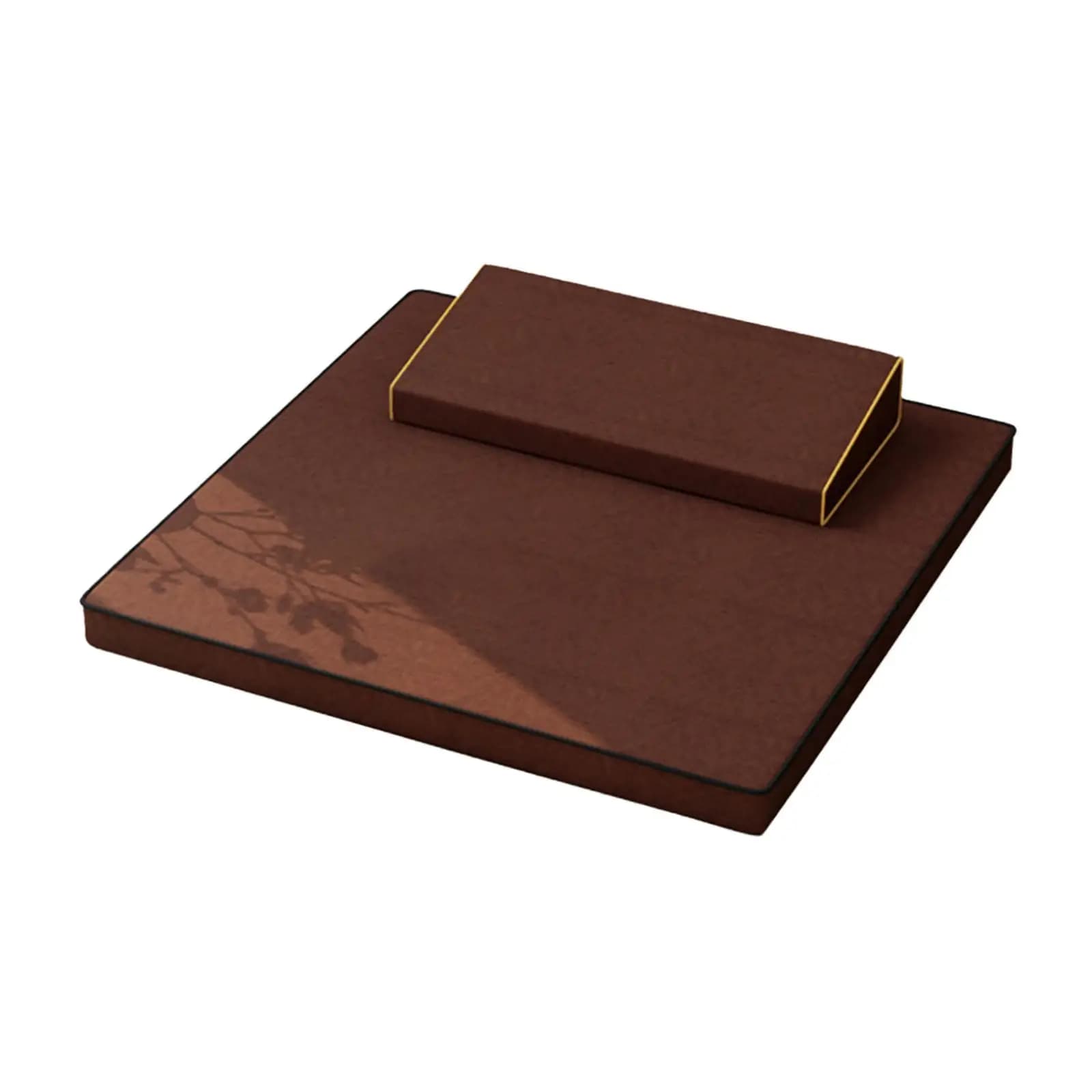 Meditation Cushion Set Multifunction Portable Kneeling Mat Buddha Worship Mat Zafu for Musing Home Use Tea Art Bedroom Women Men